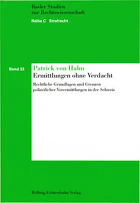 von Hahn | Ermittlungen ohne Verdacht | Buch | 978-3-7190-4235-6 | sack.de