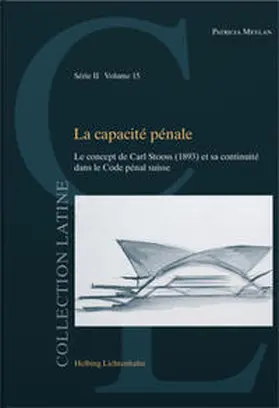 Meylan |  La capacité pénale | Buch |  Sack Fachmedien