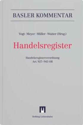 Vogt / Meyer / Müller |  Handelsregister | Buch |  Sack Fachmedien