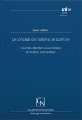 Hafner |  Le concept de nationalité sportive | Buch |  Sack Fachmedien
