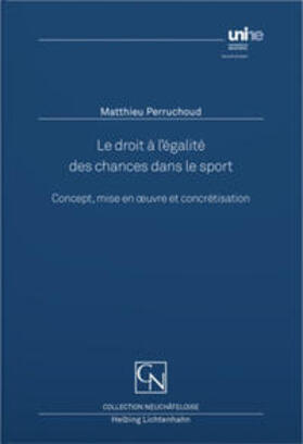 Perruchoud | Le droit à l'égalité des chances dans le sport | Buch | 978-3-7190-4435-0 | sack.de