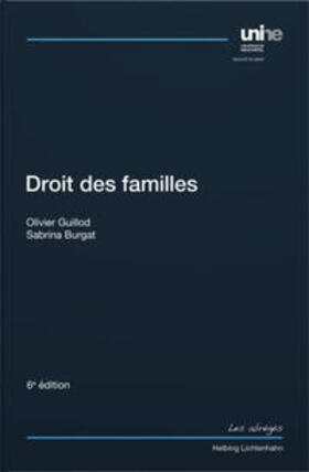 Guillod / Burgat | Droit des familles | Buch | 978-3-7190-4559-3 | sack.de