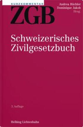 Büchler / Jakob / Arnet |  Kurzkommentar ZGB | Buch |  Sack Fachmedien