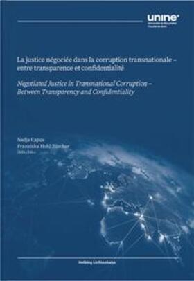 Capus / Hohl Zürcher | La justice négociée dans la corruption transnationale | Buch | 978-3-7190-4819-8 | sack.de