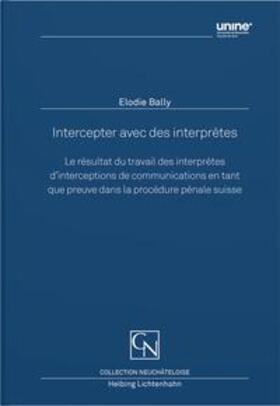 Bally |  Intercepter avec des interprètes | Buch |  Sack Fachmedien