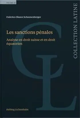 Illanez Schoenenberger |  Les sanctions pénales | Buch |  Sack Fachmedien