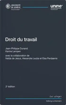 Dunand / Lempen |  Droit du travail | Buch |  Sack Fachmedien