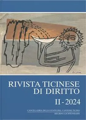 Borghi |  Rivista ticinese di diritto II-2024 | Buch |  Sack Fachmedien