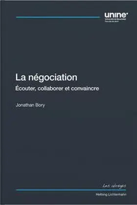 Bory |  La négociation | Buch |  Sack Fachmedien