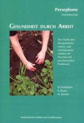 Ketelaars / Baars / Kroon |  Gesundheit durch Arbeit | Buch |  Sack Fachmedien