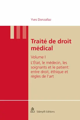 Donzallaz |  Traité de droit médical | eBook | Sack Fachmedien