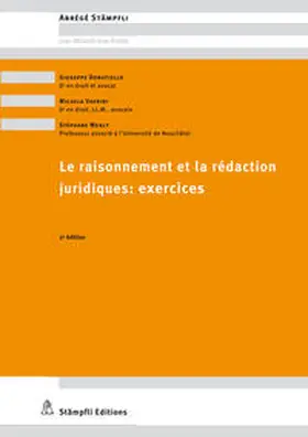 Donatiello / Vaerini Jensen / Werly |  Le raisonnement et la rédaction juridiques : exercices | Buch |  Sack Fachmedien