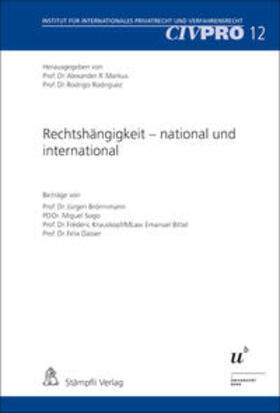 Markus / Rodriguez |  Rechtshängigkeit - national und international | Buch |  Sack Fachmedien