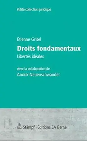 Grisel |  Droits fondamentaux | Buch |  Sack Fachmedien