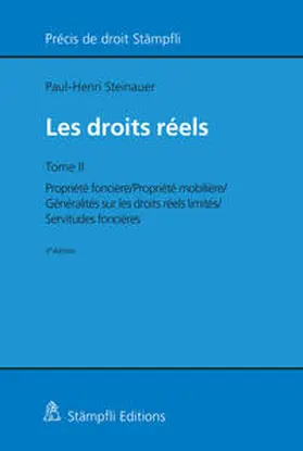 Steinauer |  Les droits réels | Buch |  Sack Fachmedien