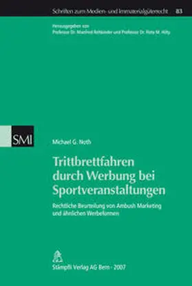 Noth |  Trittbrettfahren durch Werbung bei Sportveranstaltungen | Buch |  Sack Fachmedien