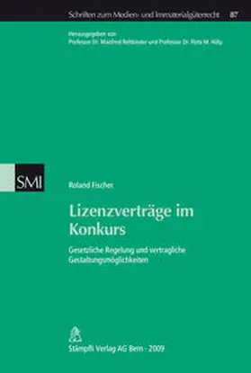 Fischer |  Lizenzverträge im Konkurs | Buch |  Sack Fachmedien