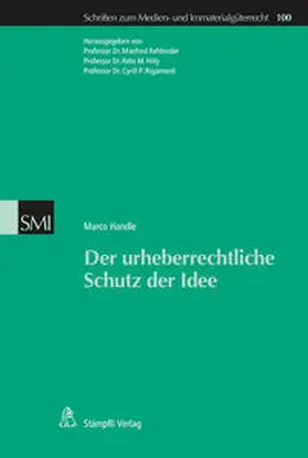 Handle |  Der urheberrechtliche Schutz der Idee | Buch |  Sack Fachmedien