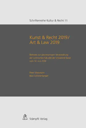 Mosimann / Schönenberger |  Kunst & Recht 2019 / Art & Law 2019 | eBook | Sack Fachmedien