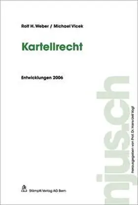 Weber / Vlcek |  Kartellrecht | Buch |  Sack Fachmedien