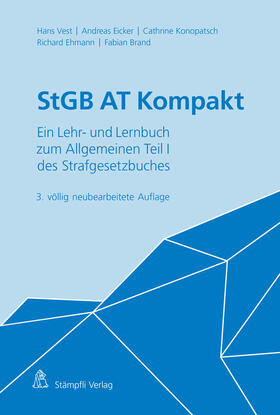 Vest / Eicker / Konopatsch |  StGB AT Kompakt | Buch |  Sack Fachmedien