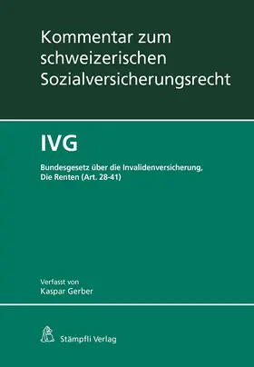 Gerber |  IVG | Buch |  Sack Fachmedien