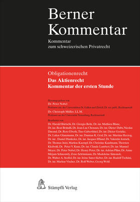 Nobel / Müller |  Das Aktienrecht - Kommentar der ersten Stunde | Buch |  Sack Fachmedien