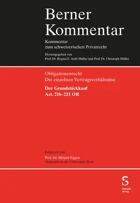 Eggen |  Der Grundstückkauf, Art. 216-221 OR | Buch |  Sack Fachmedien