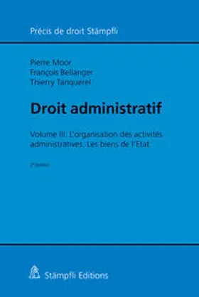 Moor / Bellanger / Tanquerel |  Droit administratif | Buch |  Sack Fachmedien