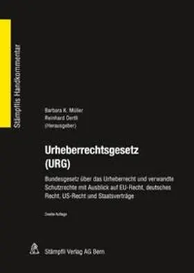 Müller / Oertli |  Urheberrechtsgesetz (URG) | Buch |  Sack Fachmedien