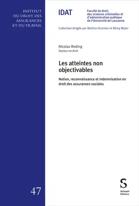 Reding |  Les atteintes non objectivables | Buch |  Sack Fachmedien