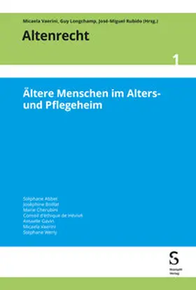 Vaerini / Longchamp / Rubido |  Ältere Menschen im Alters- und Pflegeheim | eBook | Sack Fachmedien