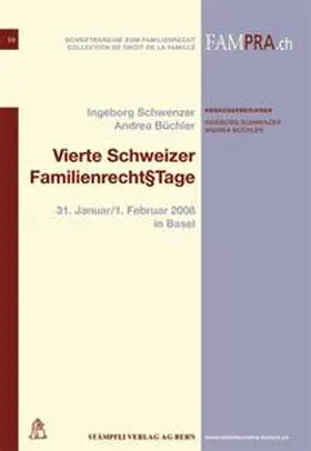 Schwenzer / Büchler |  Vierte Schweizer Familienrecht§Tage | Buch |  Sack Fachmedien