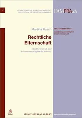 Rusch |  Rechtliche Elternschaft | Buch |  Sack Fachmedien