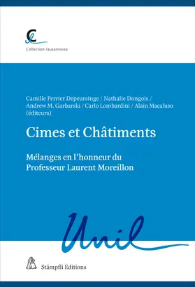 Perrier Depeursinge / Dongois / Garbarski |  Cimes et Châtiments | Buch |  Sack Fachmedien