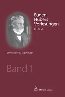 Fasel | Eugen Hubers Vorlesungen | Buch | 978-3-7272-3055-4 | sack.de