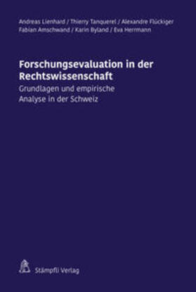 Amschwand / Byland / Flückiger | Forschungsevaluation in der Rechtswissenschaft | Buch | 978-3-7272-3180-3 | sack.de