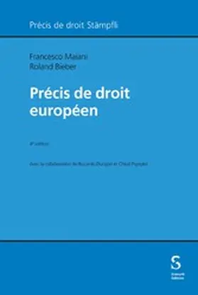 Maiani / Bieber |  Précis de droit européen | eBook | Sack Fachmedien