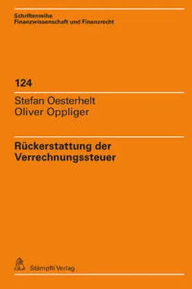 Oesterhelt / Oppliger |  Rückerstattung der Verrechnungssteuer | eBook | Sack Fachmedien