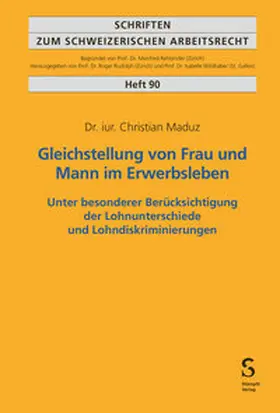 Maduz |  Gleichstellung von Frau und Mann im Erwerbsleben | eBook | Sack Fachmedien