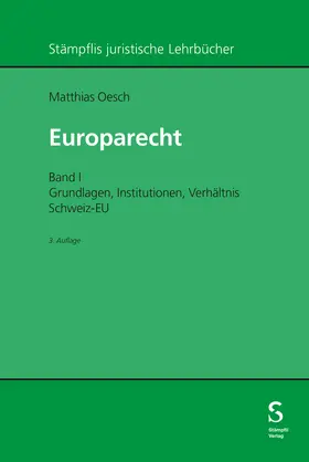 Oesch |  Europarecht | Buch |  Sack Fachmedien