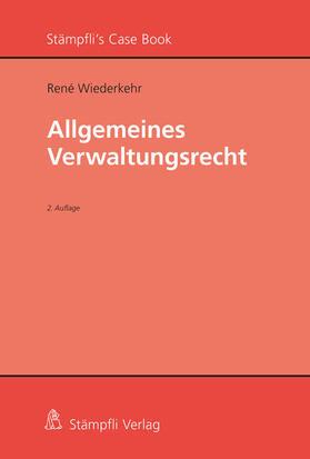 Wiederkehr |  Allgemeines Verwaltungsrecht | Buch |  Sack Fachmedien