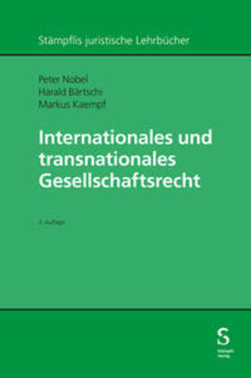Nobel / Bärtschi |  Internationales und transnationales Gesellschaftsrecht | eBook | Sack Fachmedien