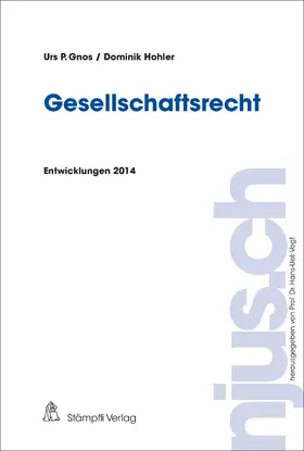 Gnos / Hohler |  Gesellschaftsrecht | eBook | Sack Fachmedien