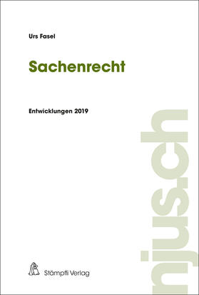 Fasel |  Sachenrecht | Buch |  Sack Fachmedien