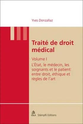 Donzallaz |  Traité de droit médical | Buch |  Sack Fachmedien