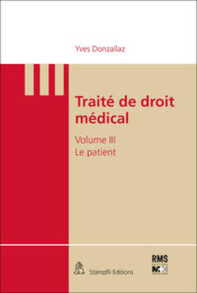 Donzallaz |  Traité de droit médical | Buch |  Sack Fachmedien