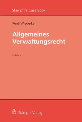 Wiederkehr |  Allgemeines Verwaltungsrecht | eBook | Sack Fachmedien