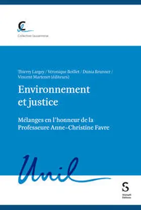 Largey / Boillet / Brunner |  Environnement et justice | eBook | Sack Fachmedien