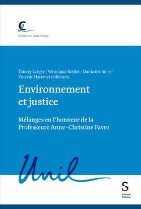 Boillet / Largey / Brunner |  Environnement et justice | Buch |  Sack Fachmedien